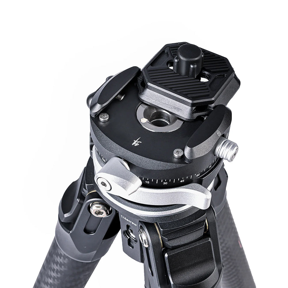 RefBall & Coman Zero F38 Professional Travel Carbon Fiber Tripod with Arca Ball Head & DJI Quick Release