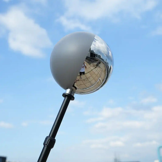 20cm vfx ball Half Chrome & Half Grey- RefBall Store