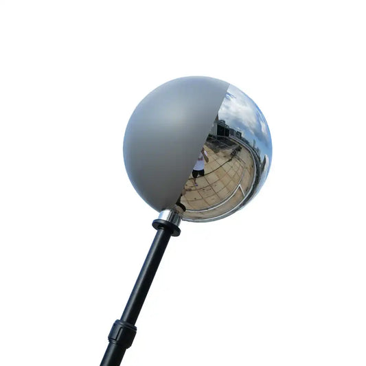 20cm vfx ball Half Chrome & Half Grey- RefBall Store
