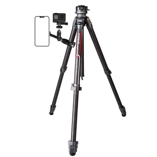 RefBall & Coman Light G Portable Compact Carbon Fiber Travel Lightweight Camera Tripod