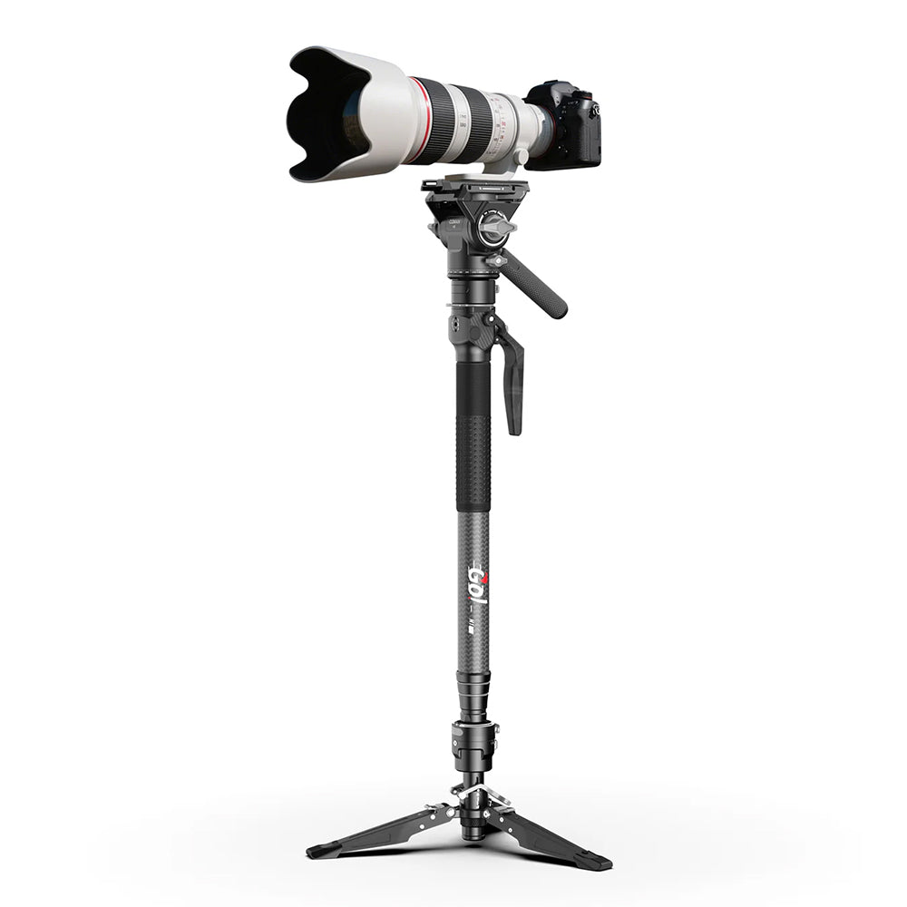 RefBall & COMAN M1 Pro V5 Camera Monopod with Fluid Head, One-Click Quick Release, and 1750mm Max Height